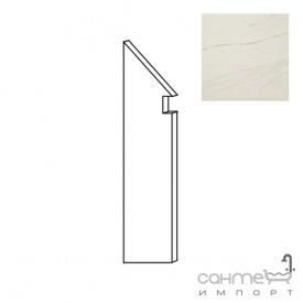 Керамічний граніт східець Atlas Concorde Marvel PRO Marvel Cremo Delicato Battiscopa Sag. Sх ADх3 (ліва)