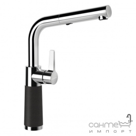 Смеситель для кухни с выдвижным изливом Schock SC540 557120 гранит в цвете Cristalite 42 beton