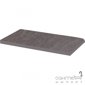 Плитка настінна підвіконня 24,5x13,5 Paradyz Taurus Grys parapetowa gladka (короткий)