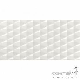 Настенная плитка 40x80 Atlas Concorde 3 D Wall Design Stars White Matt