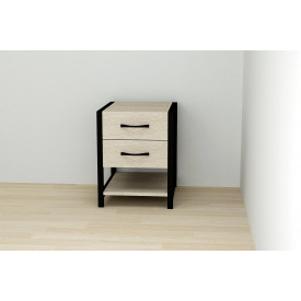 Тумба Ferrum-decor Вивьен 2/1 50x41x40 см Дуб Сонома (XK00130)
