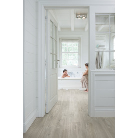 Виниловый пол Quick-Step Balance Click BACL40030 Дуб Каньон Серый распил