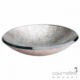 Раковина настільна скляна Dune 185419 silver (уцінка)