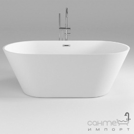 Акриловая отдельностоящая ванна Dusel DU103 белая