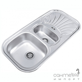 Кухонна мийка Ukinoх Galant 1000.500 15 GW 8K P н / с полірована оборотна