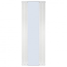 Трубчастий радіатор Betatherm Mirror PE 1118/08 1800x609x90 мм вертикальний RAL9016