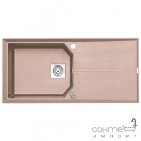 Кухонна мийка оборотна Longran Heliх 1.0 G Sahara Beige