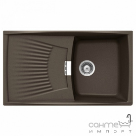 Гранітна кухонна мийка Schock Cristalite Venus D100 оборотна 08 colorado