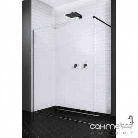 Душевая кабина бездверная Radaway Walk-in Modo II New Black 120 389124-54-01