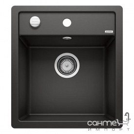 Гранітна кухонна мийка Blanco Silgranit Dalago 45-F 525870 чорний