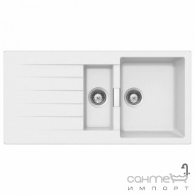 Гранітна кухонна мийка Schock Cristalite Primus D150 оборотна 14 crema