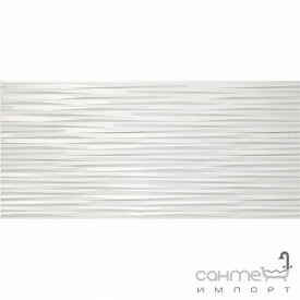 Настінна плитка 50x110 Atlas Concorde 3 D Wall Design Ultra Blade White Glossy