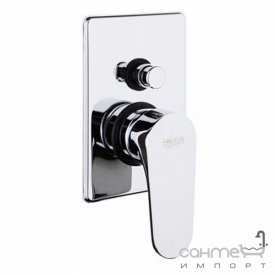 Змішувач для ванни прихованого монтажу Fiore Kyma 75 CR 6517 хром