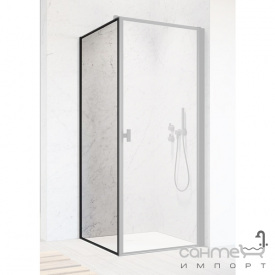 Бокова стінка для душової кабіни Radaway NES Black S1 90 Frame 10039090-54-56 прозоре скло