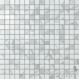 Плитка з білої глини мозаїка Atlas Concorde Marvel Statuario Select Mosaic 9MVS