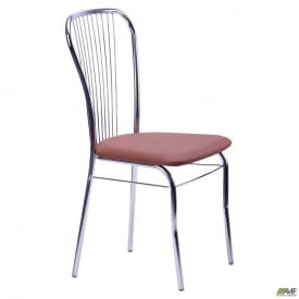 Стілець AMF Цезар хром Неаполь N-04 440x520x930 мм