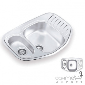 Кухонна мийка Ukinoх Comfort 776.507 15 GT 8K L декор