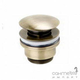 Донный клапан Click-Clack переполнения регулируемый Bugnatese Accessori RICBR19274 бронза