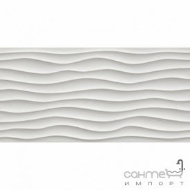 Плитка з тривимірним малюнком 40x80 Atlas Concorde 3D Wall Design Dune White Matt 8DUW