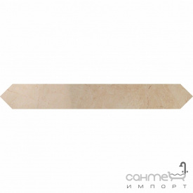 Керамограніт - фриз 11x86 Atlas Concorde Marvel Listello Esagono Beige Темно-Бежевий