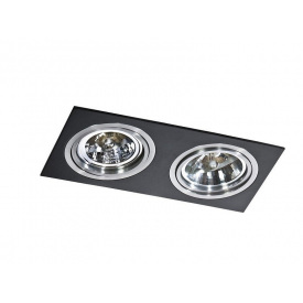 Точечный светильник Azzardo SIRO 2 GM2200-BK-ALU (AZ0772)