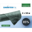 Полімерна сітка Karatzis для затінення 85% 2х50 м зелена Полтава