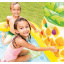 Детский надувной бассейн с горкой игровой центр Intex 57158 Веселые Фрукты Разноцветный (bint_57158) Чернігів