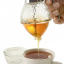 Стеклянная Емкость Диспенсер для меда Honey Dispenser (соусов) Колба дозатор для варенья ручной на подставке Сумы