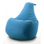 Кресло мешок груша Beans Bag Оксфорд Стронг 90 х 130 см Голубой (hub_00pxgn) Луцьк