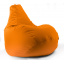 Кресло мешок груша Beans Bag Оксфорд Стронг 90 х 130 см Оранжевый (hub_bkto9s) Чернігів