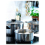 Набор кухонной посуды IKEA ANNONS 3 предмета Серебристый (902.074.02) Луцьк