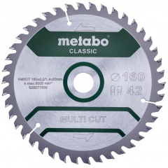 Пильный диск Metabo MultiCutClassic 160x20 42 FZ/TZ 10 град (628277000) Чернівці