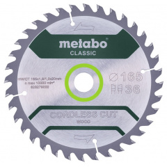 Пильный диск Metabo CordlessCutClassic 165x20 36WZ 15 град (628279000) Чернівці