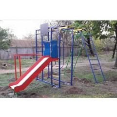 Детская спортивная площадка Dalli-819 для улицы металлический комплекс с горкой Новая Прага