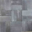 Тротуарная плитка Gartec Кирпич без фаски 200х100х60 мм колор микс Сланец Киев