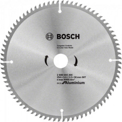 Пильный диск Bosch ECO ALU/Multi 254x30 80 зуб. (2608644394) Львів
