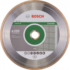 Алмазный диск Bosch Standard for Ceramic 250-30/25,4 мм (2608602539) Харьков