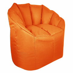 Бескаркасное кресло Tia-Sport Милан Оксфорд 75х85х70 см оранжевый (sm-0658-10) Ровно