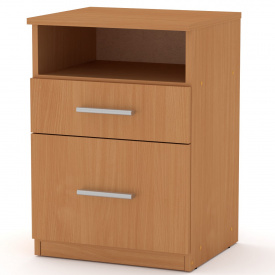 Тумбочка прикроватная Компанит ПКТ 4 44х38х62 см Бук