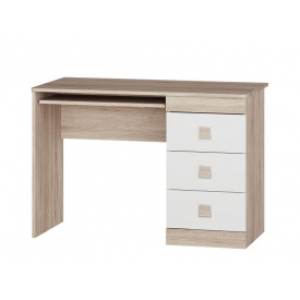 Стол письменный Эверест Соната сонома + белый