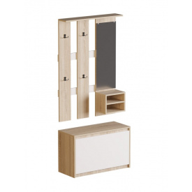 Прихожая Эверест Микс Тандем Сонома белый