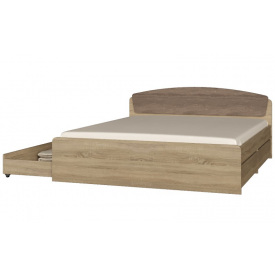 Кровать Эверест Астория с 4-мя ящиками 160 х 200 сонома комби