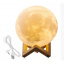 Светильник Луна UKC Magic 3D Moon Light Touch Control 15 см Белый (А-025) Житомир