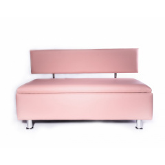 Офисный диван Rimos Konor с нишей 180х55х75 см Розовый (Z-28_120) Ровно