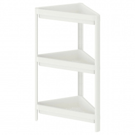 Кутовий стелаж IKEA VESKEN 704.710.92 Білий
