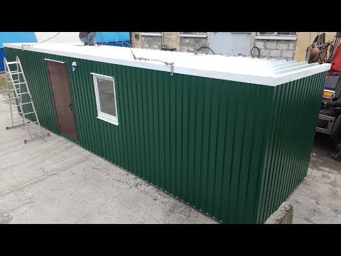 Бытовка с санузлом 9*2,4 метра в Днепре