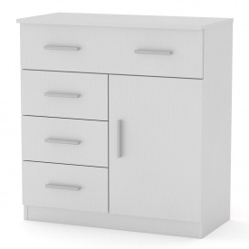 Комод Компанит 1-3-1 Нимфея альба (80х39х85 см)
