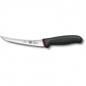 Кухонный нож обвалочный Victorinox Fibrox Boning Super Flexible Dual Grip 15 см Черно-красный (5.6663.15D)
