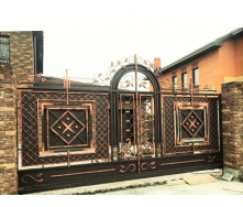 Ворота ковані, металеві дизайнерські Legran