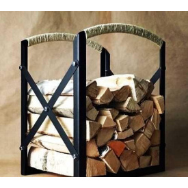 Дровница из металла GoodsMetall в стиле Лофт 450х350х300 ДК6